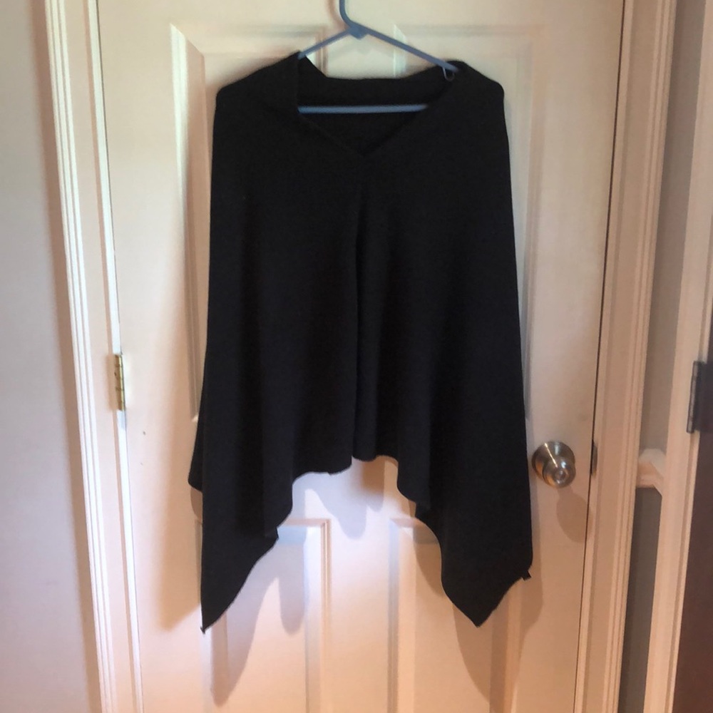 Black poncho